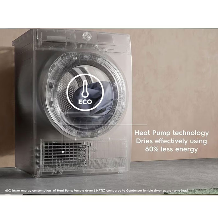 Electrolux Heat Pump Dryer UltimateCare 500 8kg - EDH803J5SC | EDH 803J5SC